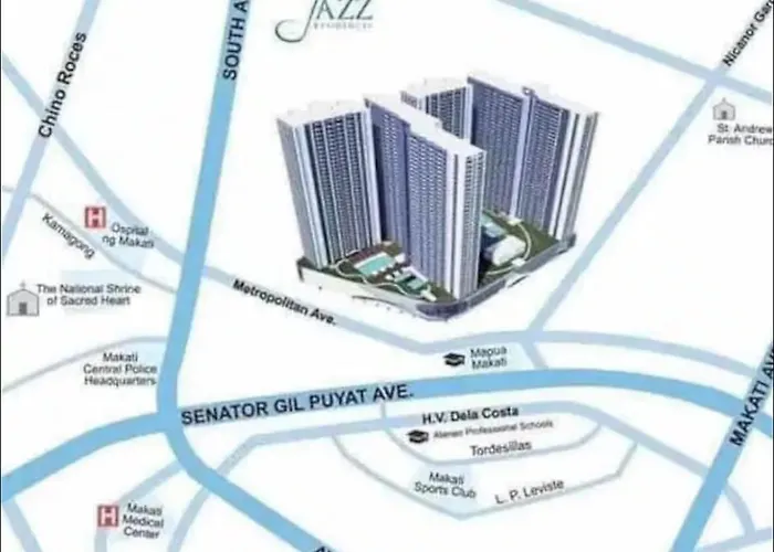 Stylish Makati 2br With Ktv And Awesome Pools! Apartment Manila